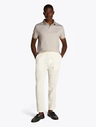TOMMY HILFIGER Poloshirt kitt/dunkelbeige
