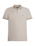 TOMMY HILFIGER Poloshirt kitt/dunkelbeige