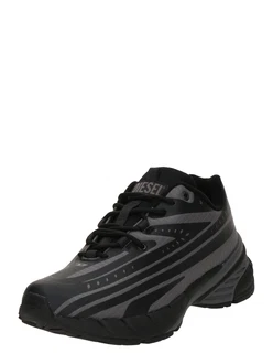 DIESEL Sneaker 'D-AIRSPEED' grau/schwarz