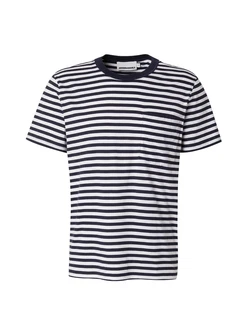 Armedangels T-Shirt MAARKOS POCKET STRIPES