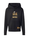BOSS Sweatshirt 'Warner_NFL' goldgelb/schwarz/weiß