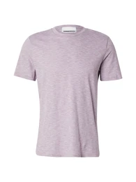 T-Shirt 'JAAMES' (GOTS) flieder / wei