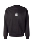 HUGO Sweatshirt Durungu hellgrau/schwarz/offwhite