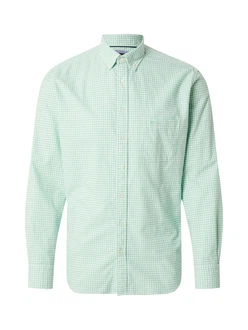 FYNCH-HATTON Hemd Classic Vichy hellgrn/wei