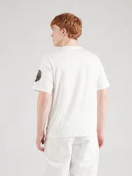 DIESEL T-Shirt 'T-BOXT-R22' creme / anthrazit / oliv / offwhite