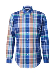 Hemd 'CUBDPPCS' blau / kiwi / mandarine / wei
