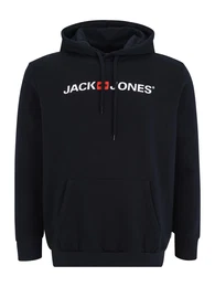 Plus Sweatshirt navy / rot / wei