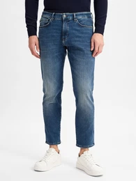 Jeans 'Re.Maine' blue denim / braun