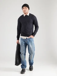 BLEND Sweatshirt 'BRODY' schwarz