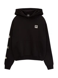 Sweatshirt schwarz / offwhite