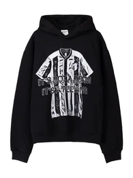 Sweatshirt schwarz / wei