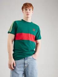 ADIDAS ORIGINALS T-Shirt grn/rot/wei