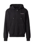 GUESS JEANS Sweatjacke rot/schwarz/weiß