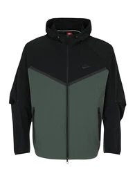 Jacke 'Tech' dunkelgrn / schwarz