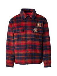 Jacke navy / sepia / rot / wei