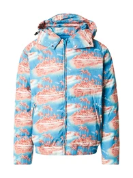 Jacke hellblau / rosa / melone