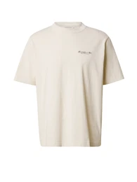 T-Shirt 'EMEA' ecru / hellgrau