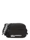 KARL LAGERFELD JEANS Torba za čez ramo 'ESSENTIAL'  črna / bela