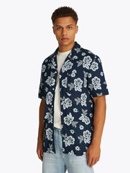 Tommy Jeans Hemd marine/pastellblau