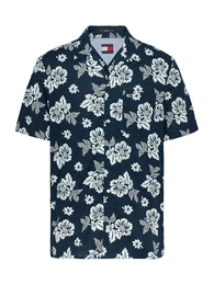 Hemd marine / pastellblau