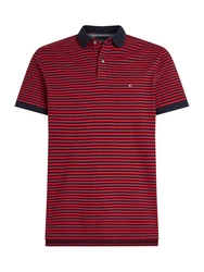 Tommy Hilfiger Poloshirt 1985 REGULAR POLO marineblau/blutrot/weiß