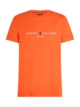 TOMMY HILFIGER T-Shirt marineblau / hummer / rot / weiß