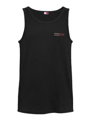 Tommy Jeans Shirt rot/schwarz/weiß
