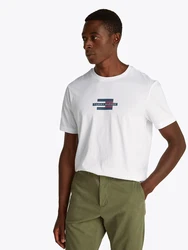 TOMMY HILFIGER T-Shirt marineblau/rot/weiß