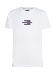 TOMMY HILFIGER T-Shirt marineblau/rot/weiß
