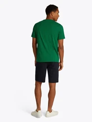 TOMMY HILFIGER T-Shirt grün/weiß