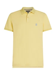 TOMMY HILFIGER Poloshirt hellblau/gelb