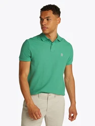 TOMMY HILFIGER Poloshirt grün