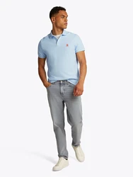 TOMMY HILFIGER Poloshirt hellblau