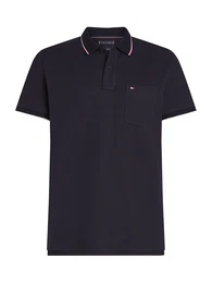 Poloshirt 'CLASSIC' navy / rot / wei
