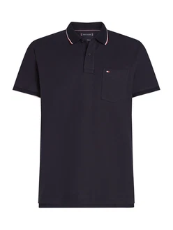 TOMMY HILFIGER Poloshirt 'CLASSIC' marineblau/rot/weiß