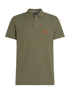 TOMMY HILFIGER Poloshirt oliv TOMMY HILFIGER Poloshirt oliv