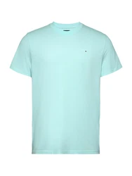 Tommy Jeans T-Shirt marineblau/minzgrün/weiß