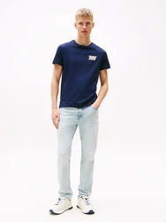 Tommy Jeans T-Shirt marine/weiß