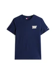Tommy Jeans T-Shirt marine/weiß