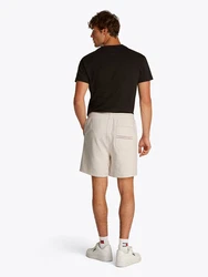 Tommy Jeans Shorts beige/rot/schwarz