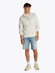 Tommy Jeans Sweatshirt pastellblau/weiß