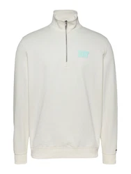 Tommy Jeans Sweatshirt pastellblau/weiß