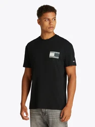 Tommy Jeans T-Shirt graphit/schwarz/weiß
