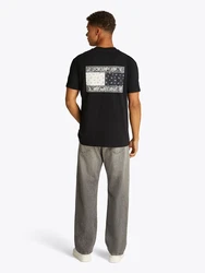 Tommy Jeans T-Shirt graphit/schwarz/weiß