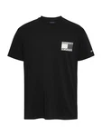 Tommy Jeans T-Shirt graphit/schwarz/weiß