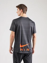 Nike Sportswear T-Shirt 'AIR' anthrazit/orange/weiß