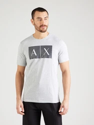 ARMANI EXCHANGE T-Shirt '8NZTCK' grau/schwarz/weiß
