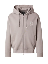 Sweatjacke beige