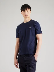 EA7 Emporio Armani T-Shirt navy/weiß