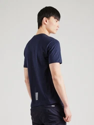 EA7 Emporio Armani T-Shirt navy/weiß